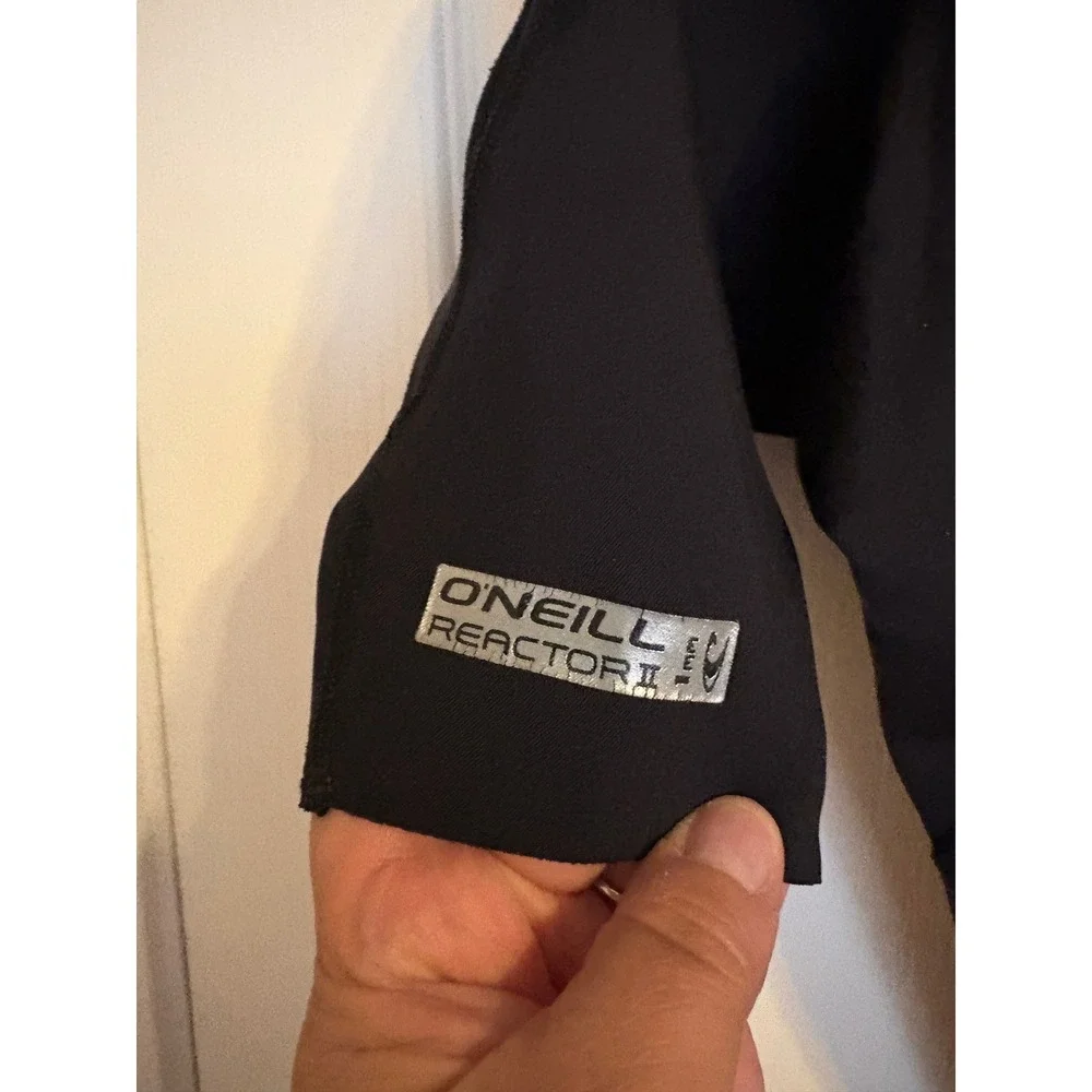 O'Neill Reactor II 1.5mm Short‎ Sleeve Wetsuit Top Black Mens Small 5081 Beach